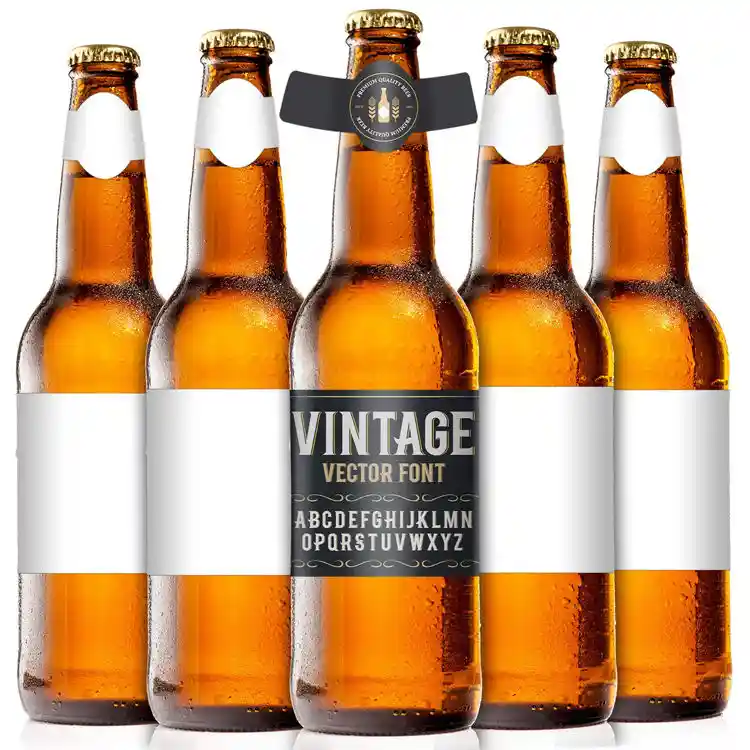 Custom Beer Vinyl Labels Supplier