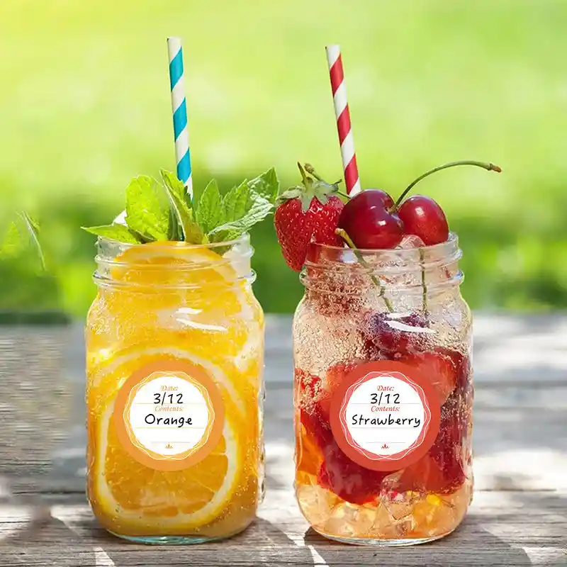 Custom Beverage Paper Labels Supplier