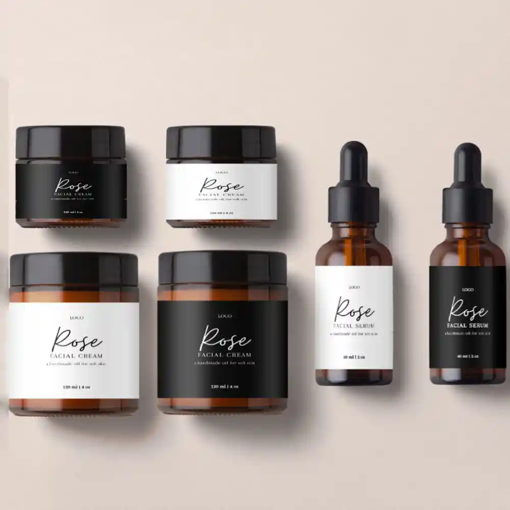 Custom Cosmetics Paper Labels Supplier