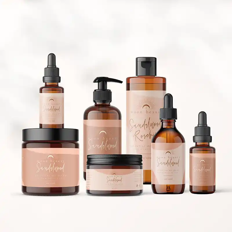 Custom Cosmetics Vinyl Labels Supplier