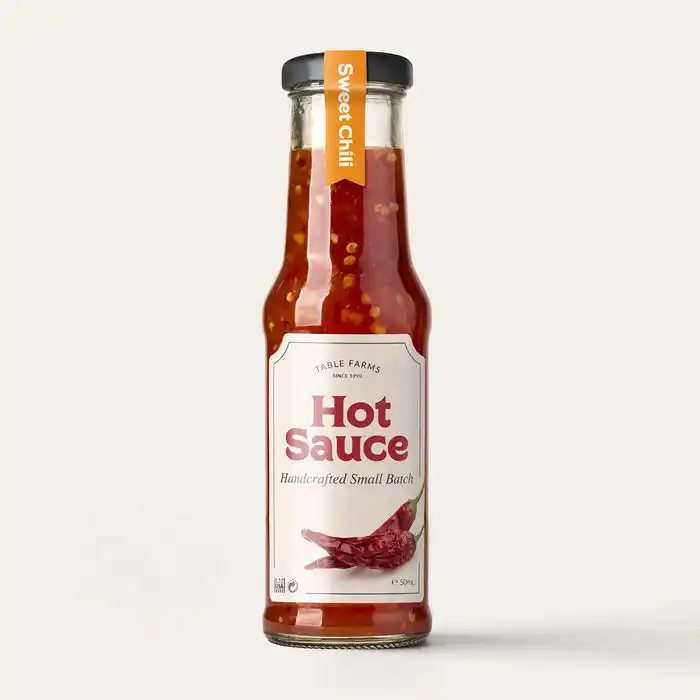 Custom Hot Sauce Paper Labels Supplier