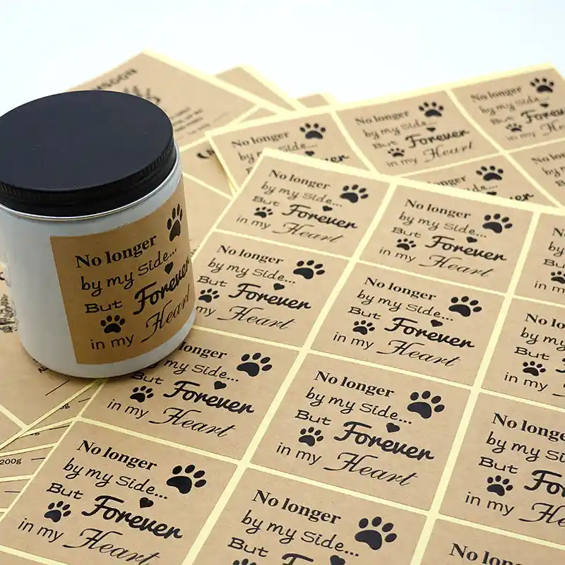 Custom Kraft Paper Labels Supplier