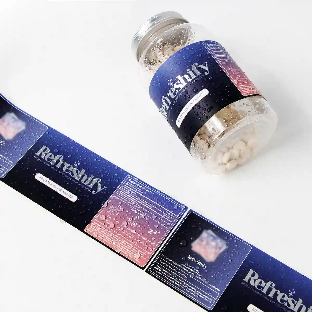 Custom Pharmaceutical Vinyl Labels Supplier