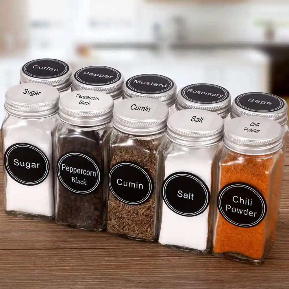 Custom Spices Vinyl Labels Supplier
