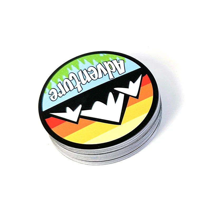 Custom Circle Vinyl Stickers Manufacturer