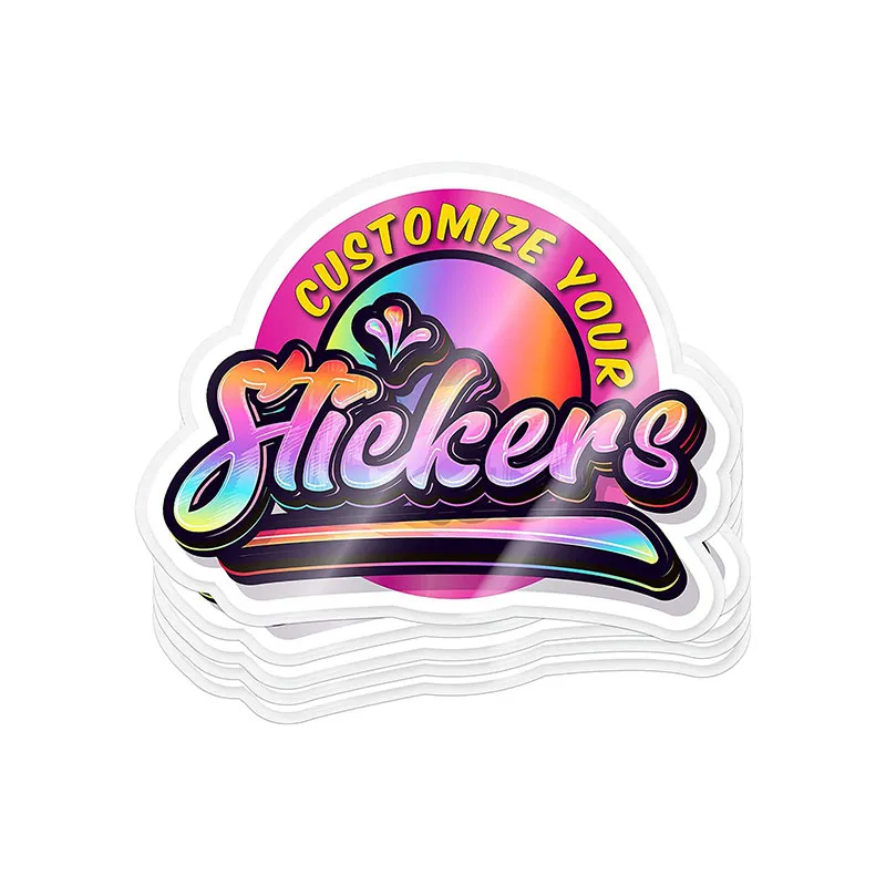 Custom Glossy Vinyl Stickers Manufacturer