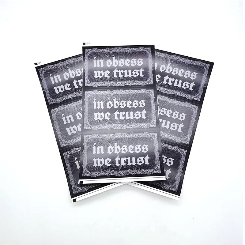 Custom Rectangle Vinyl Stickers Manufacturer