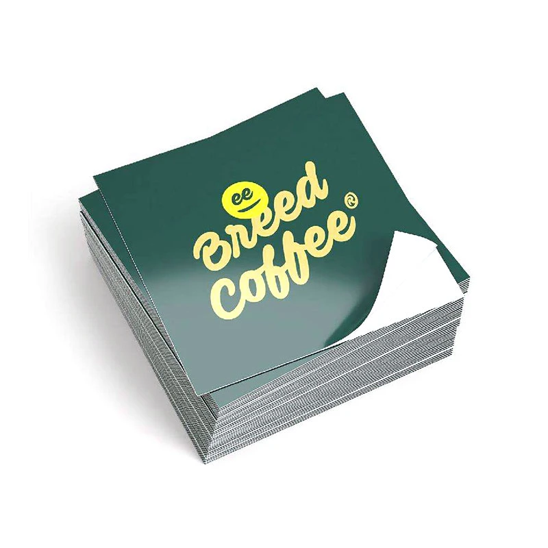 Custom Square Vinyl Stickers Manufacturer