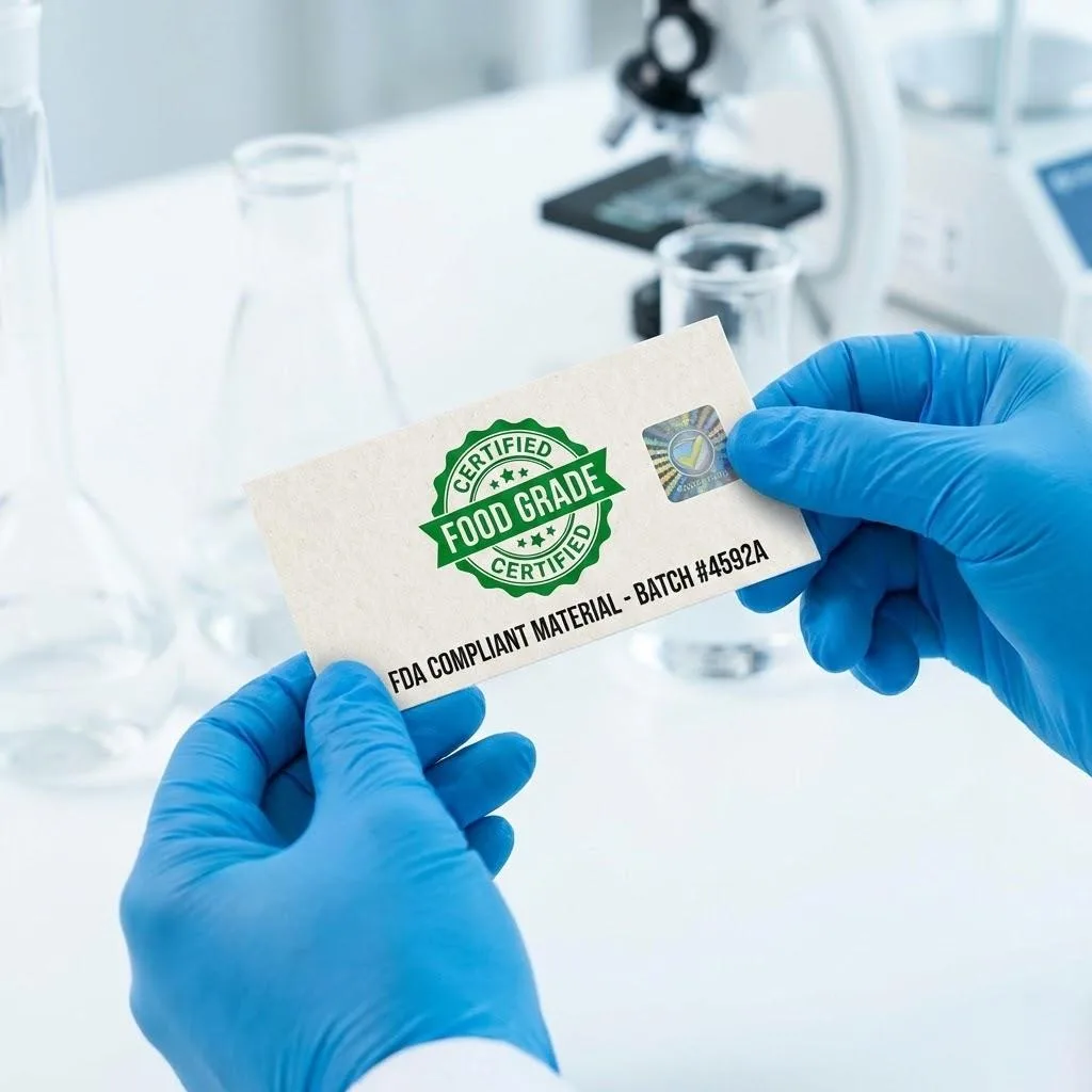 Fda Compliant Food Grade Labels With Safety Seals And Lab Certification.