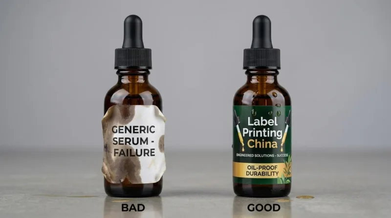Stop Label Erosion: Oil-Proof & Chemical-Resistant Solutions for Essential Oil and Serum Brands