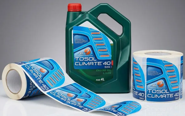 Industrial Roll Labels