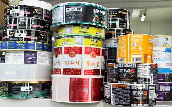 Custom Printed Roll Labels