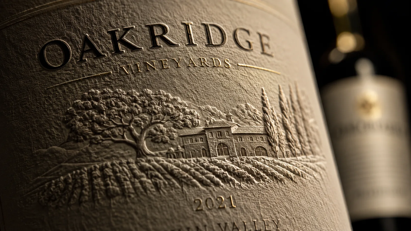Custom wine label customization process step