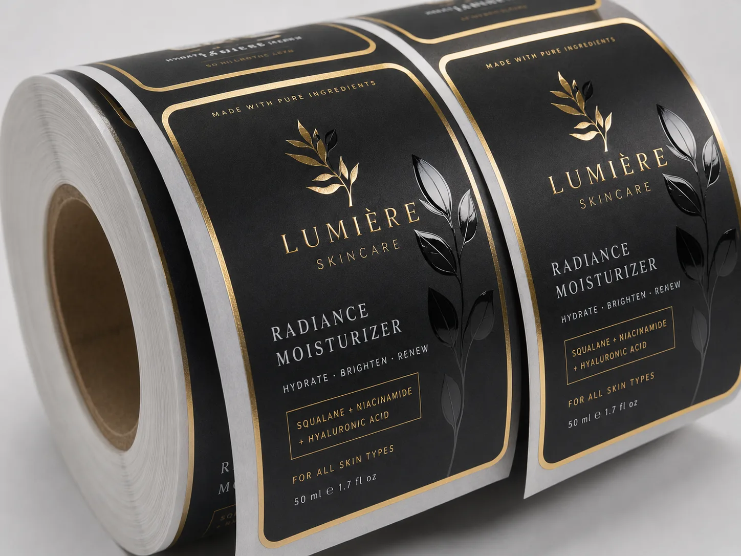 Finished Label Production Result