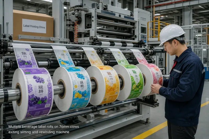 Scaling Beverage Label Orders: Small Batch to Production