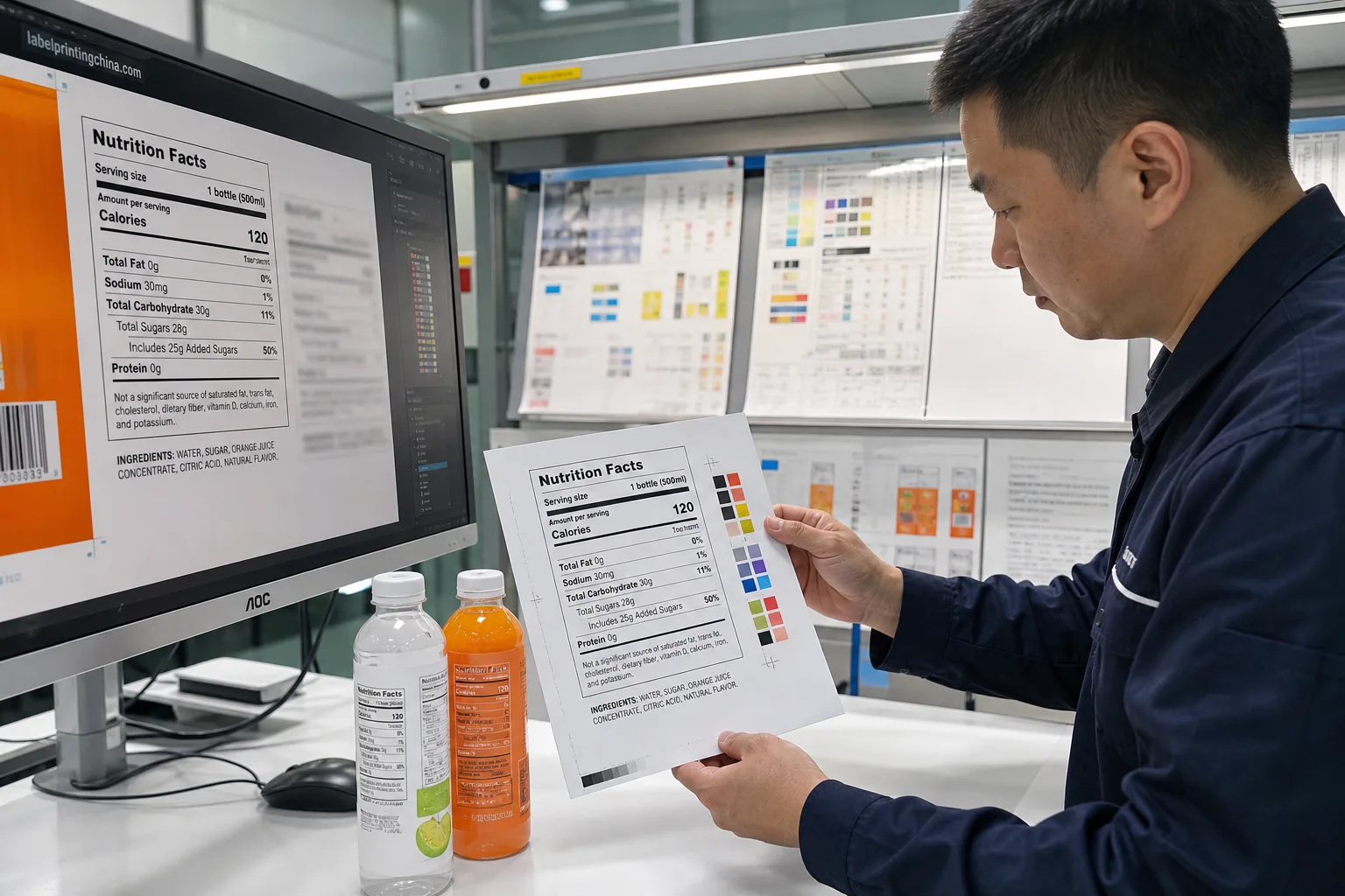 Beverage Label Prepress Compliance Review