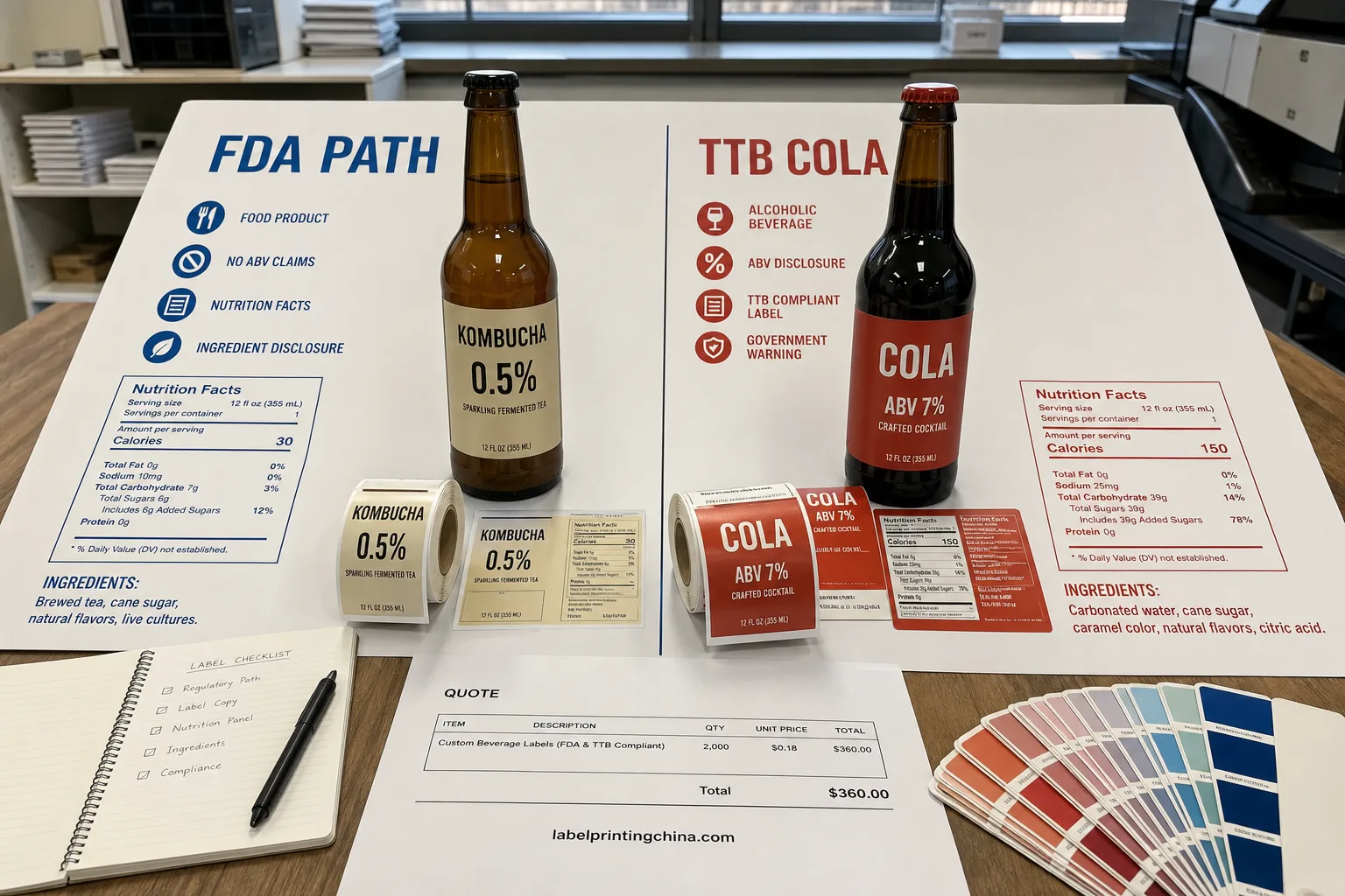 Fda Ttb Beverage Label Jurisdiction Board