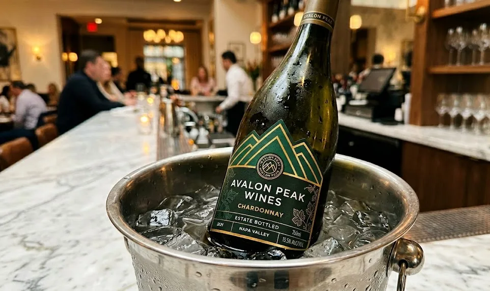 matte BOPP wine label surviving ice bucket test