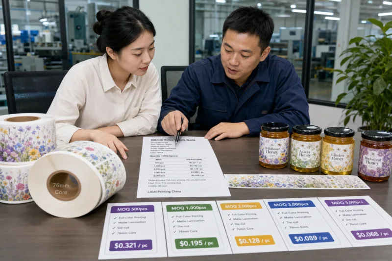 Custom Honey Jar Labels: Material and Design Guide for Artisan Brands