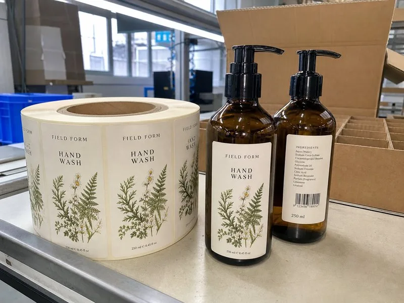 custom roll stickers for packaging