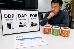 Ddp Dap Fob Comparison Board Label Rolls