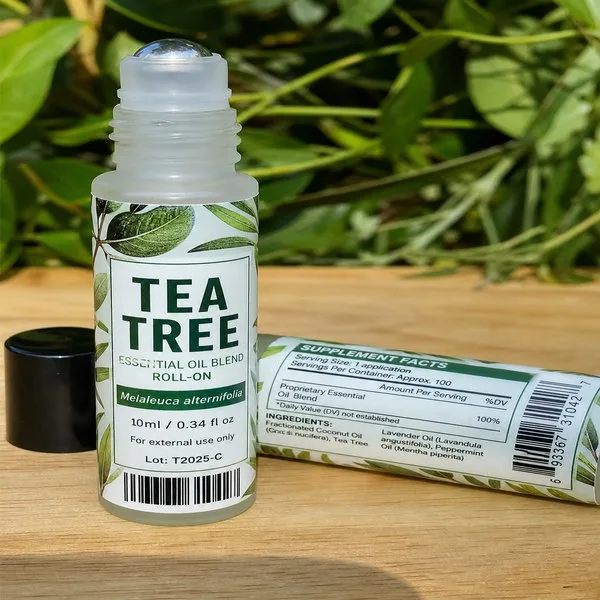 essential oil roller bottle label hero