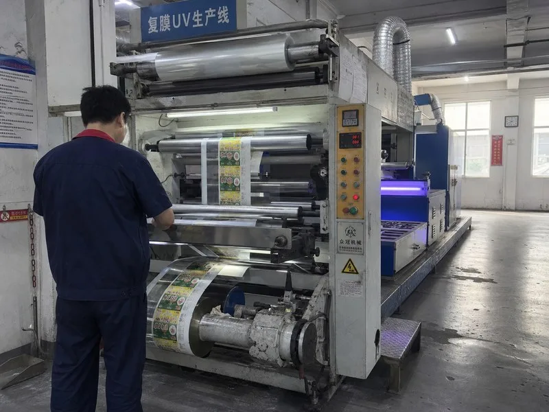film lamination UV varnish protective finish
