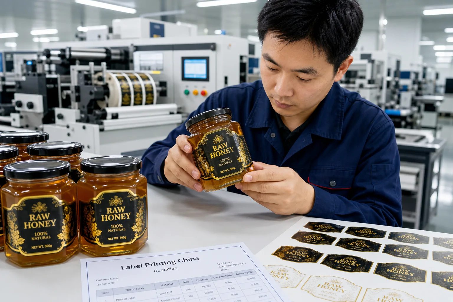 Honey Jar Label Geometry Qc Review