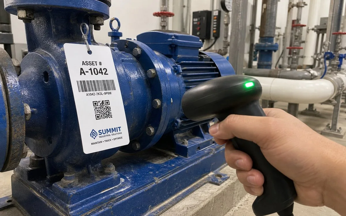 industrial app asset id tag