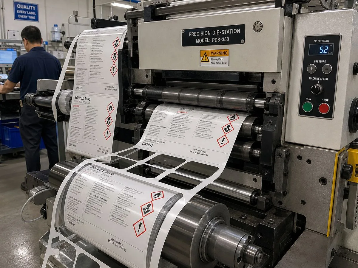 industrial factory die cutting