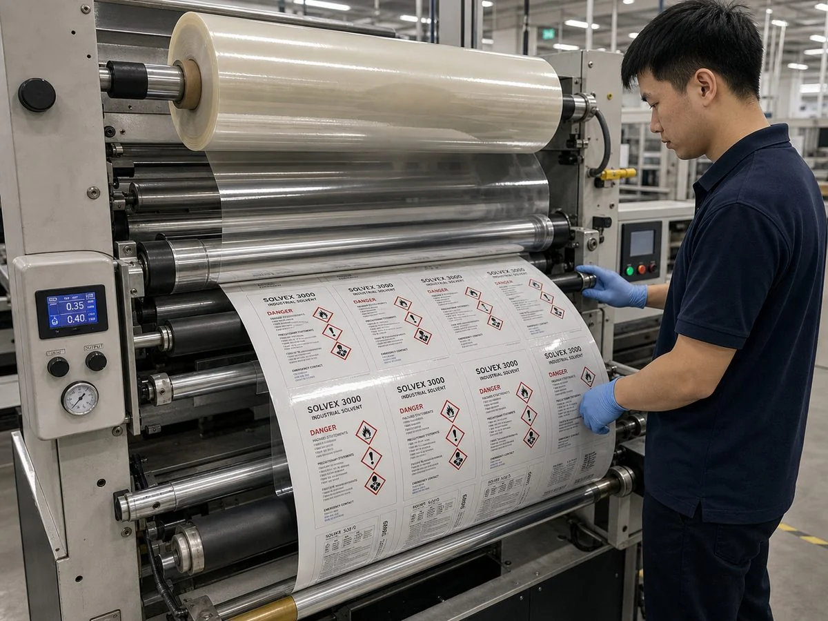 industrial factory overlaminate