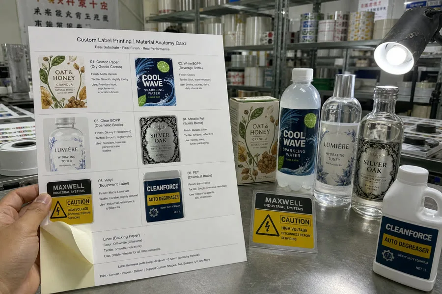 label face stock materials