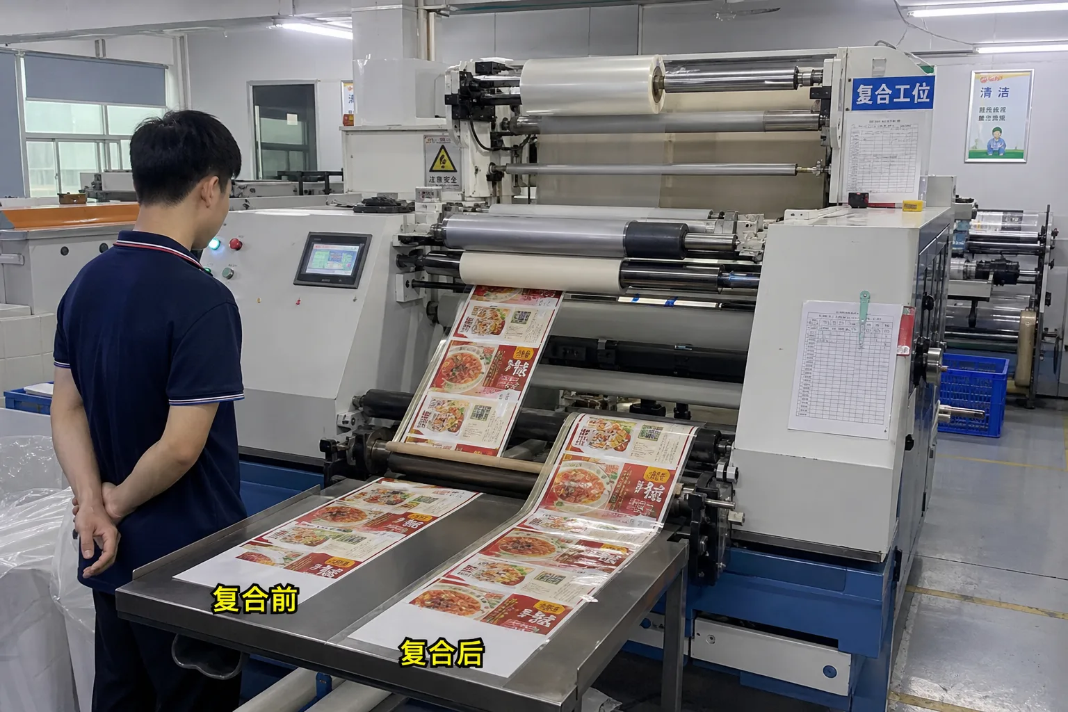 lamination station paper labels