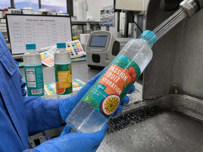 Beverage label engineering validation