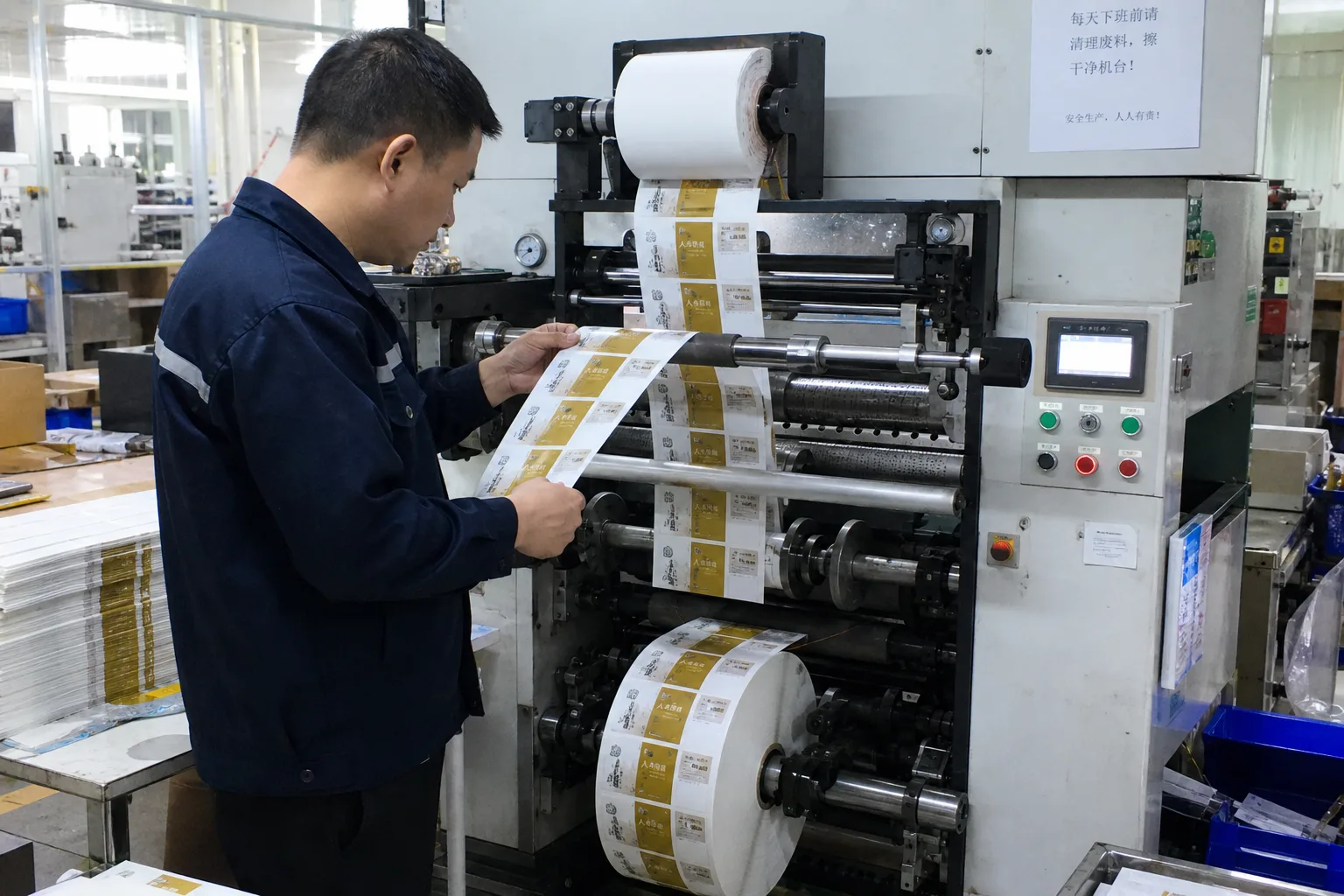 precision die cutting machine paper labels