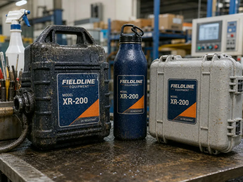 vinyl outdoor equipment label