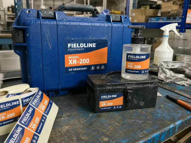 waterproof industrial labels