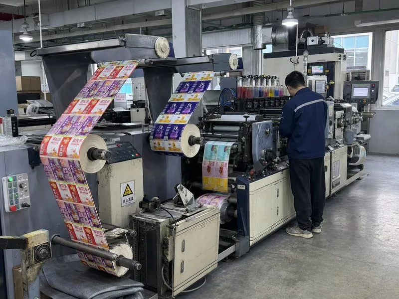 waterproof label flexo press production line