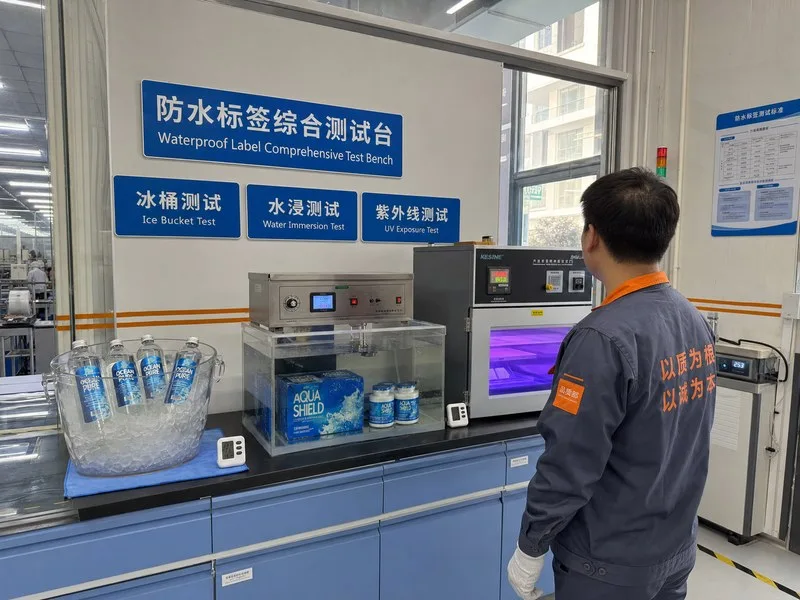 waterproof test bench ice bucket submersion UV