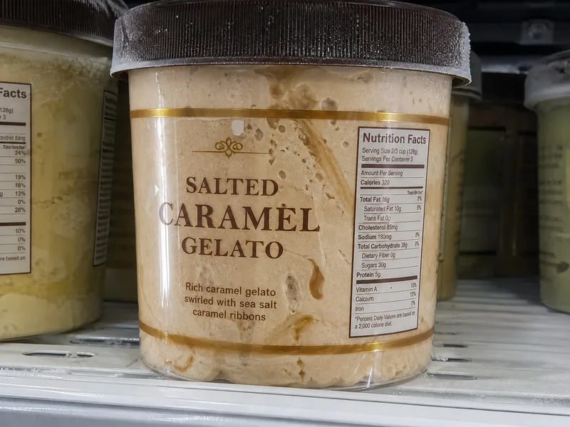 PET frozen dessert label film