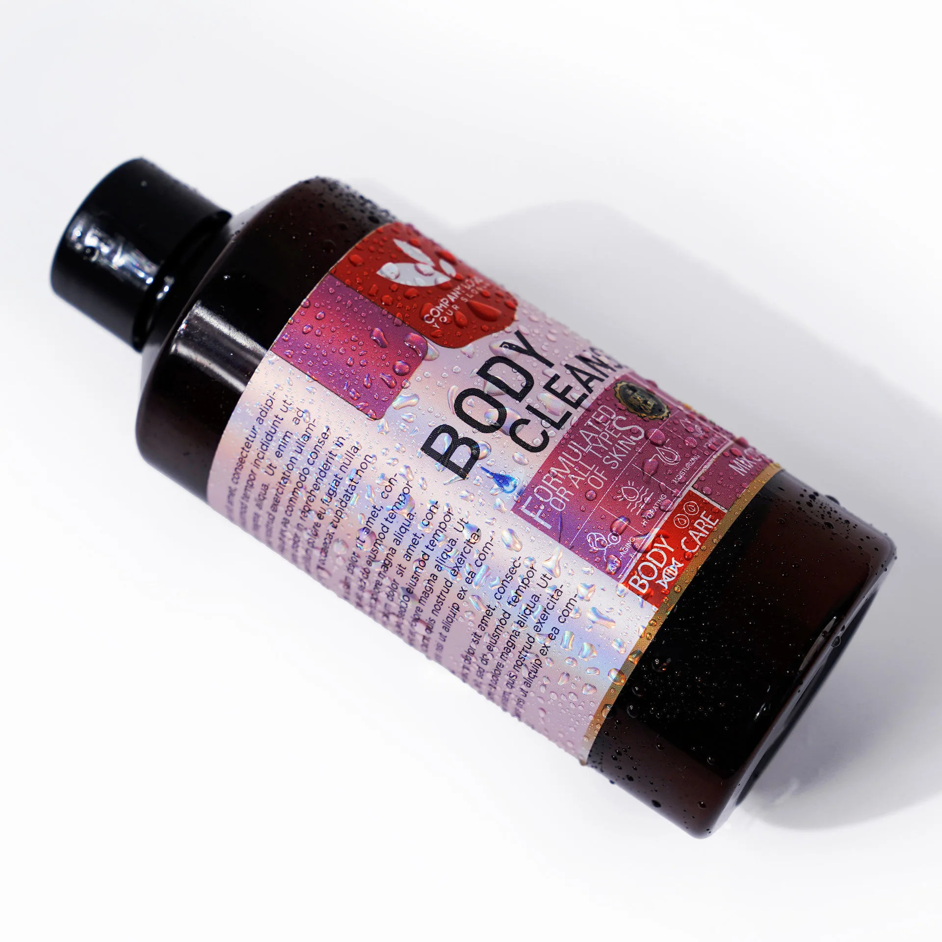 Body Cleanser Bottle Label