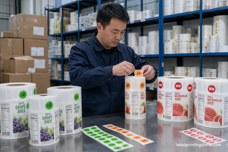 Multi-Flavor Juice Bottle Labels: SKU System for Seasonal Runs