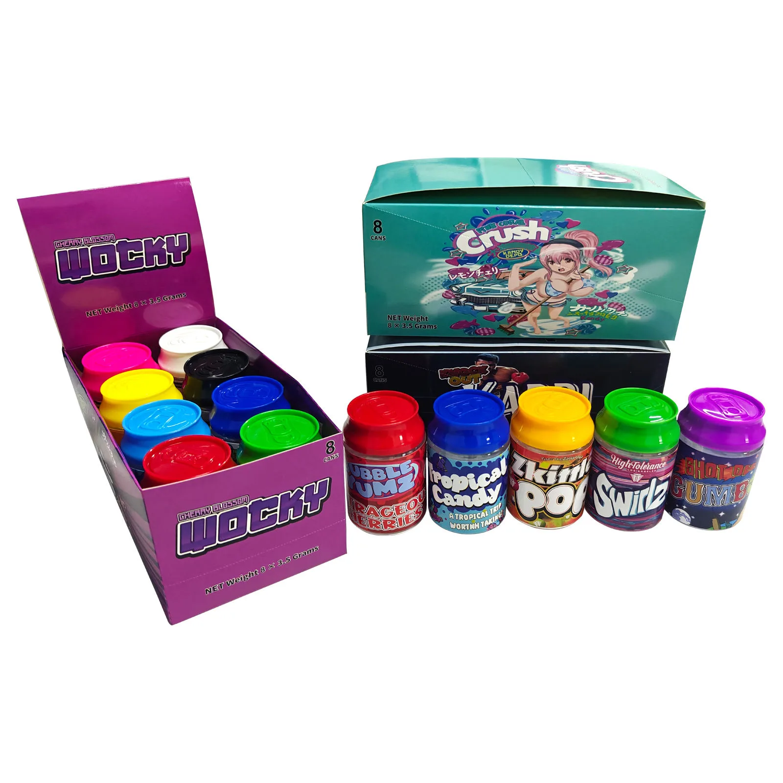 Cosmetic Jar Label Collection