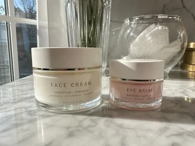cosmetic skincare jar labels clear bopp