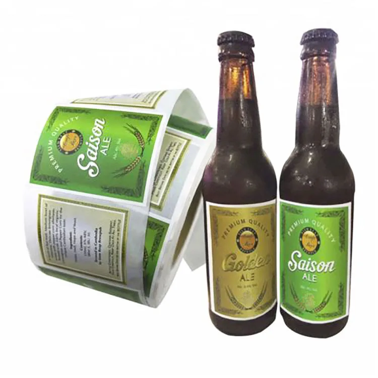 Craft Beer Bottle Label Roll