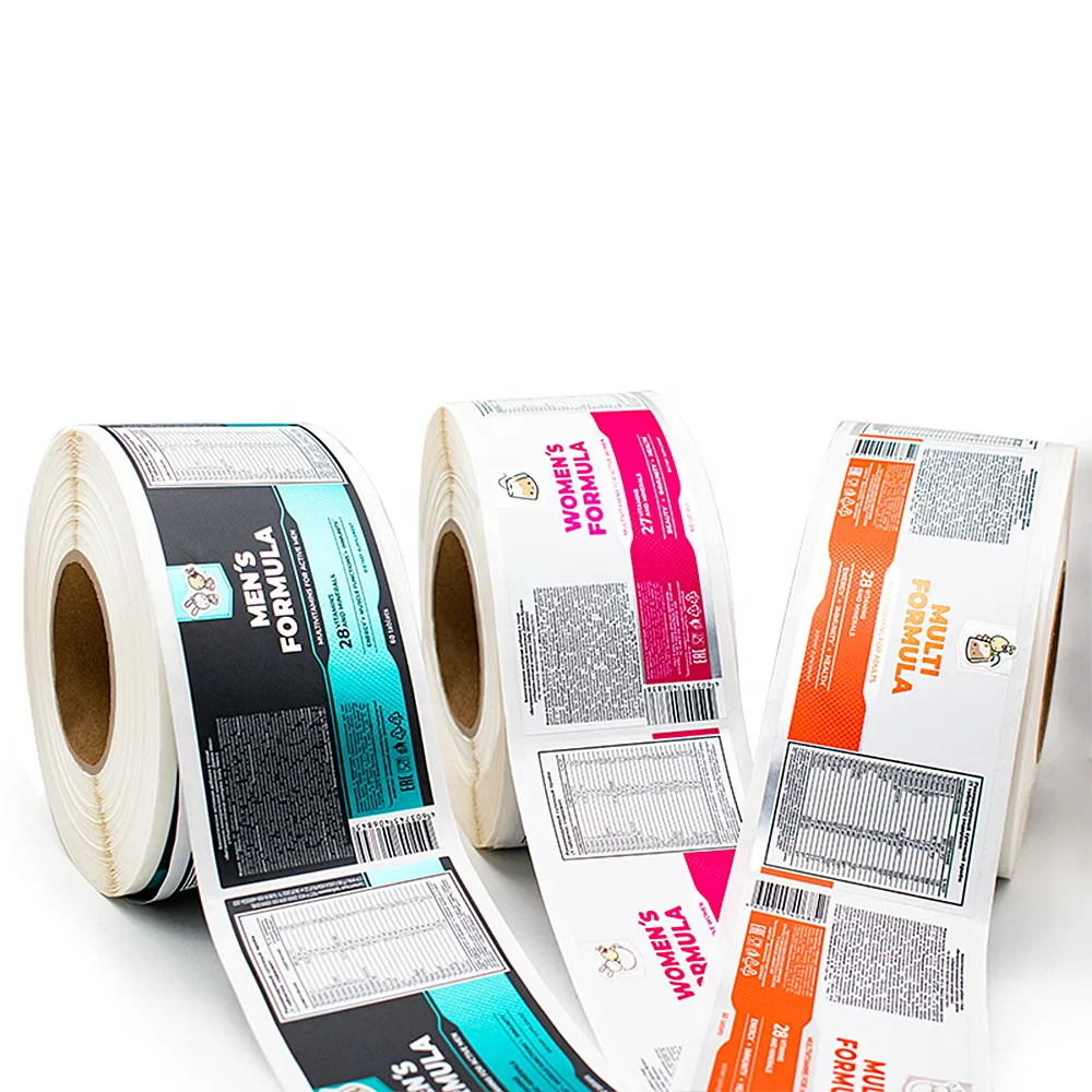 Dietary Supplement Label Rolls