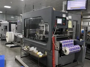 digital flexo press lines jar labels