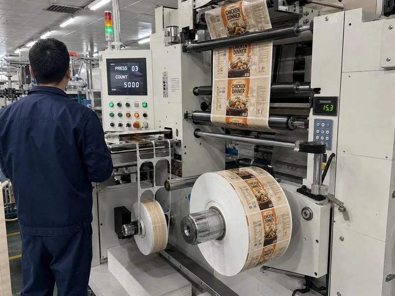 label rewinding die cutting rolls