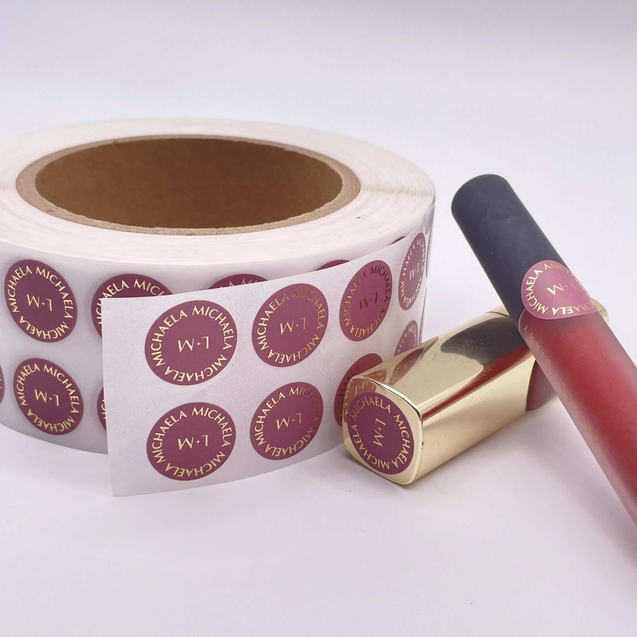 Lip Balm Tube Label Roll