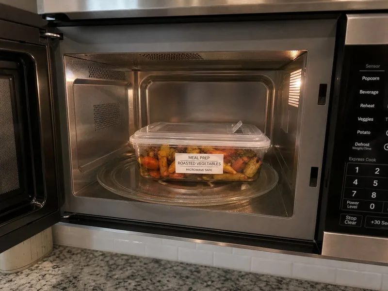 microwave safe container labels